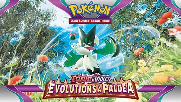 Jeu de Cartes à Collectionner Pokémon - JCC Pokémon - Écarlate et Violet – Évolutions à Paldea