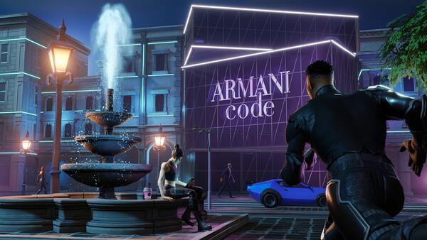 parfum Armani Code - SuperAwesome x Armani beauty - Fortnite