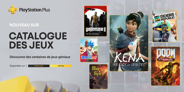 PlayStation Plus Extra/Premium avril 2023 : Kena: Bridge of Spirits, Doom Eternal, Riders Republic
