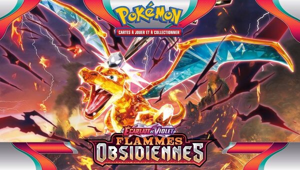 Jeu de Cartes à Collectionner Pokémon : Écarlate et Violet – Flammes Obsidiennes
