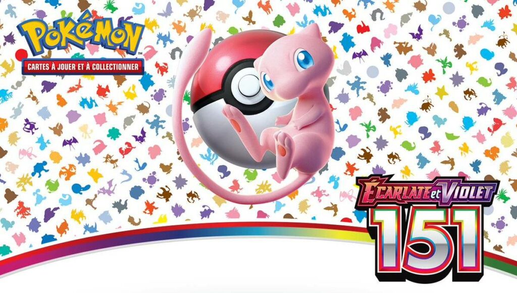 Jeu de Cartes à Collectionner Pokémon JCC Pokémon : extension Écarlate et Violet – 151