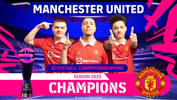 eFootball Championship Pro 2023 - Victoire de Manchester United