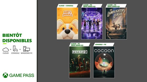 Xbox Game Pass : Lies of P, Party Animals et Pay Day 3