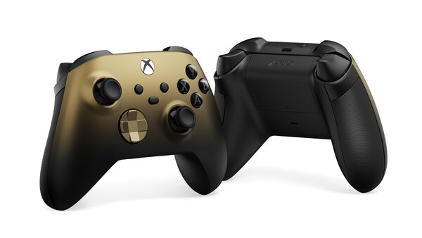 manette sans fil Xbox - Edition spéciale Gold Shadow