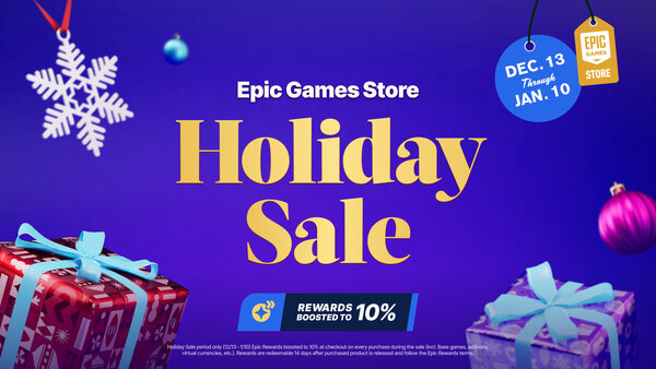 Epic Games Store - soldes des fêtes de fin 2023