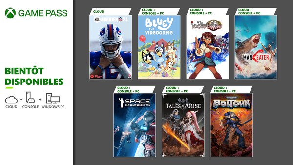 Xbox Game Pass : Return to Grace, Tales of Arise, Maneater