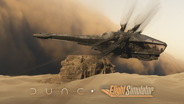 Microsoft Flight Simulator – L’extension Dune est disponible gratuitement