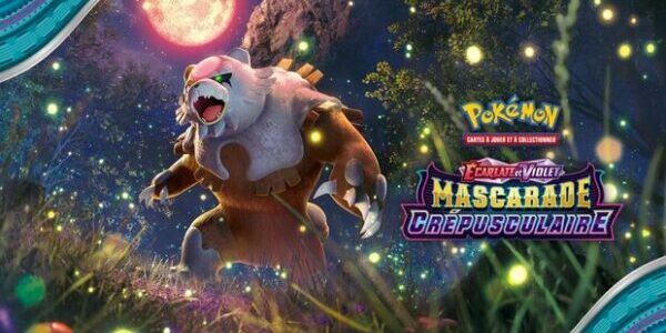 JCC Pokémon : L’extension Écarlate et Violet – Mascarade Crépusculaire est disponible
