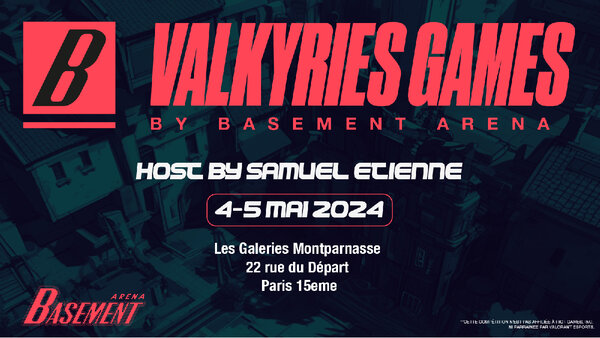 Samuel Etienne et Twitch annoncent les Valkyries Games sur Valorant