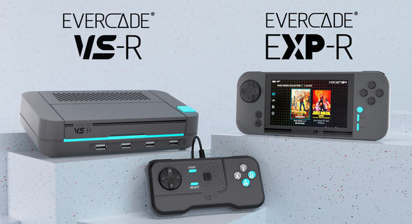 Blaze annonce les consoles Evercade EXP-R et Evercade VS-R