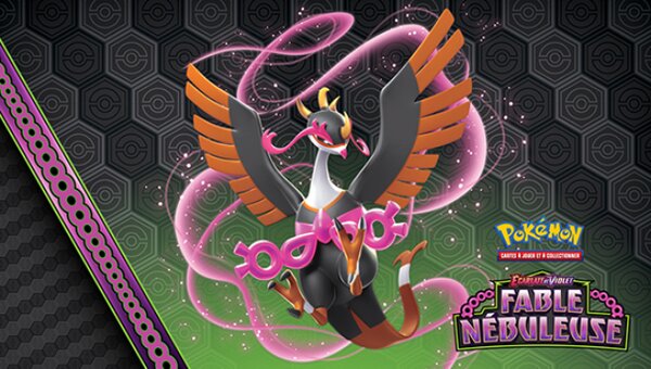 JCC Pokémon : Écarlate et Violet – Fable Nébuleuse sera disponible dès le 2 août