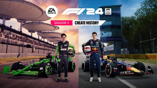 EA SPORTS F1 24 , Guanyu Zhou , Max Verstappen, saison 2