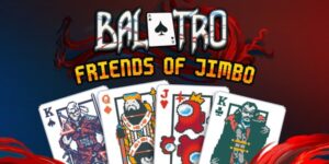 Balatro, Friends of Jimbo , The Witcher 3, Dave the Diver, Vampire Survivors, Among Us , Playstack, LocalThunk