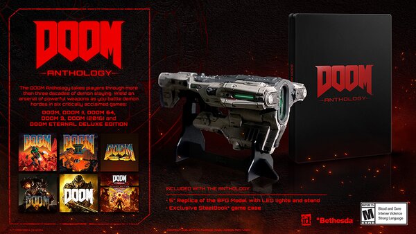 La collection DOOM Anthology sera disponible dès le 22 Octobre