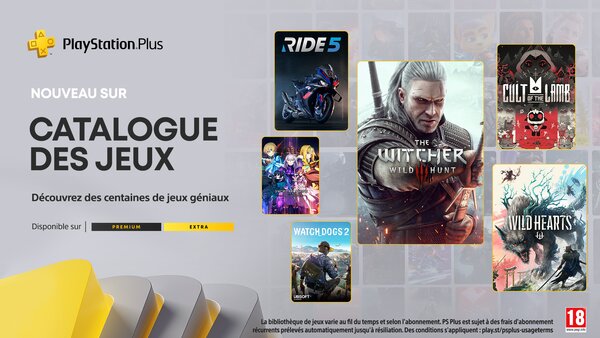 PlayStation Plus – Les nouveautés du catalogue Extra et Premium en août