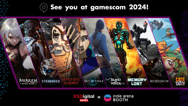 ESDigital Games dévoile sa lineup pour la Gamescom