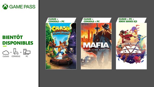 Prochainement dans le Xbox Game Pass : Creatures of Ava, Crash Bandicoot N. Sane Trilogy