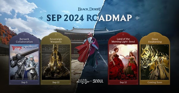 Black Desert Online - Roadmap 2024