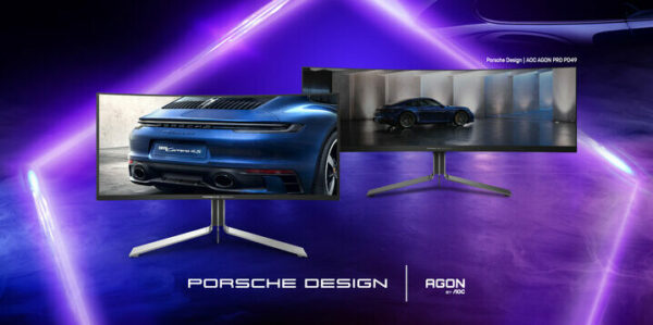 Porsche Design et AGON by AOC dévoilent le moniteur gaming PD34