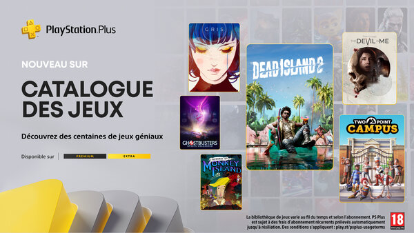 PlayStation Plus , Extra ,Premium , octobre 2024