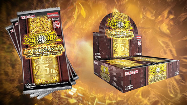 Yu-Gi-Oh! JCJ – Le set « La Bonanza du Quart de Siècle » est disponible