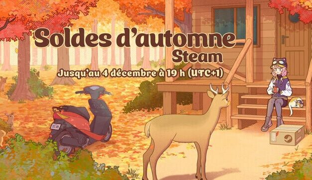 Les soldes d’automne débutent sur Steam