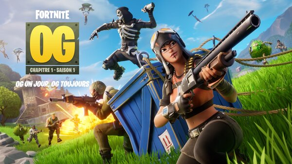 Fortnite OG est disponible de façon permanente