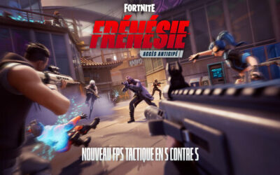 Fortnite – Jouez à la première personne avec Frénésie, disponible dès le 11 décembre