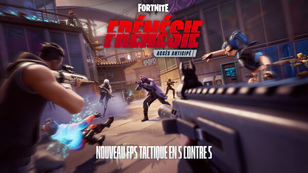 Fortnite – Jouez à la première personne avec Frénésie, disponible dès le 11 décembre