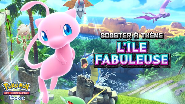JCC Pokémon Pocket – L’extension l’Île Fabuleuse sera disponible le 17 décembre