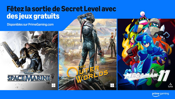 Fêtez la sortie de la série « Secret Level » avec des offres Prime Gaming