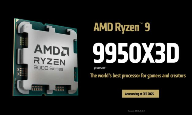 CES 2025 – AMD dévoile ses nouveaux processeurs