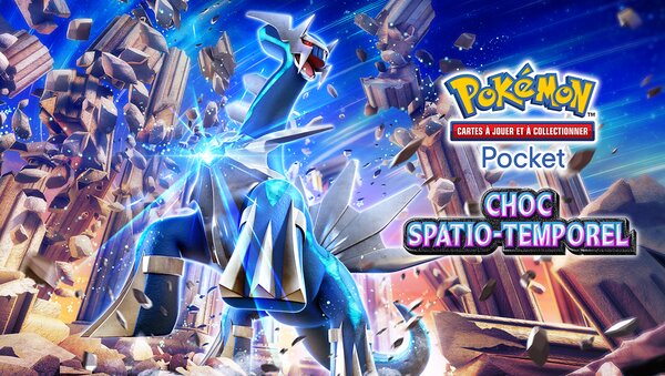 JCC Pokémon Pocket – L’extension Choc Spatio-Temporel sera disponible le 30 janvier