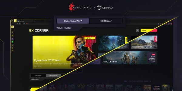 Opera GX dévoile un hub dédié à Cyberpunk 2077