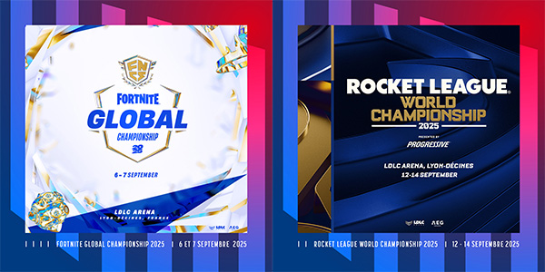 eSport : Lyon accueillera les Worlds de Fortnite et de Rocket League en septembre