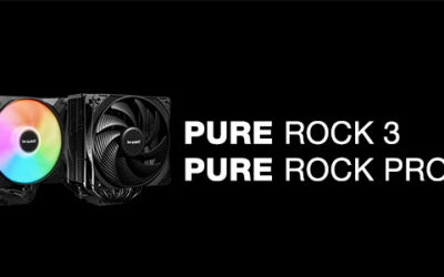 be quiet! étend sa série de ventirads avec les Pure Rock 3