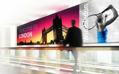 LG présente des solutions de signalisations numérique