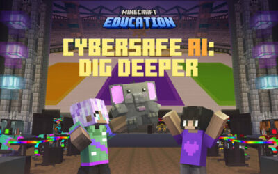 Minecraft Education lance CyberSafe AI: Dig Deeper