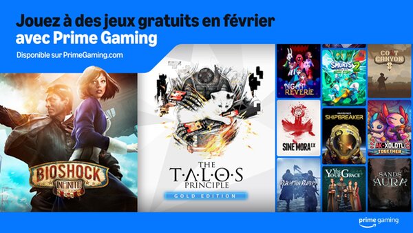 Amazon dévoile les offres Prime Gaming de février 2025