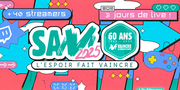 La 5ème édition de Stream Against Muco se tiendra du 28 au 30 mars