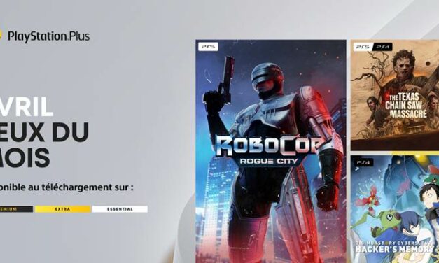 PlayStation Plus – Les jeux du mois d’avril 2025