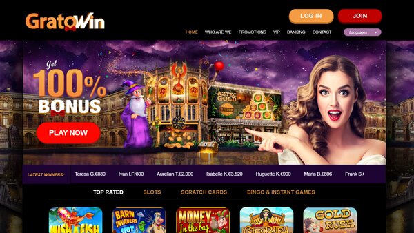 Gratowin Casino : Une expérience de jeu en ligne unique en son genre