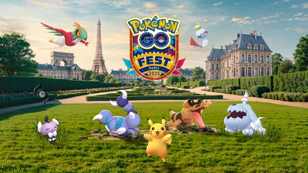 Le Pokémon GO Fest 2025 arrive à Paris du 13 au 15 juin