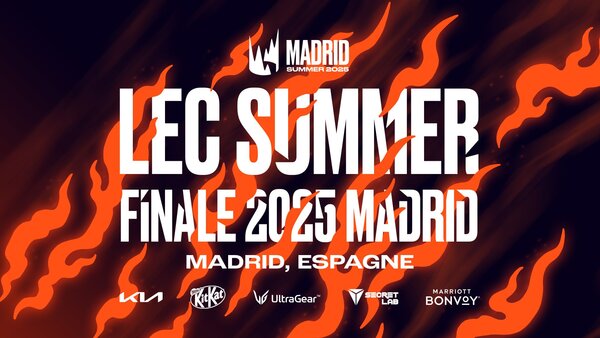 League of Legends – La Finale du LEC Summer 2025 se déroulera à Madrid