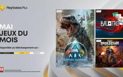 PlayStation Plus – Les jeux du mois de mai 2025