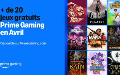 Les offres Prime Gaming d&rsquo;avril 2025
