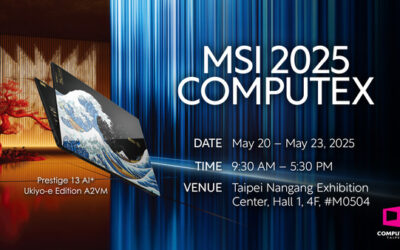 Computex 2025 – Les annonces de MSI : Claw, IA, …
