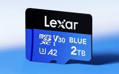 Lexar annonce le lancement de la carte microSDXC Lexar BLUE
