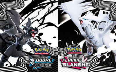 JCC Pokémon : Écarlate et Violet – Foudre Noire et Flamme Blanche sont disponibles