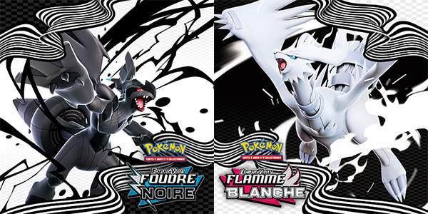 JCC Pokémon : Écarlate et Violet – Foudre Noire et Flamme Blanche seront disponibles dès le 18 juillet